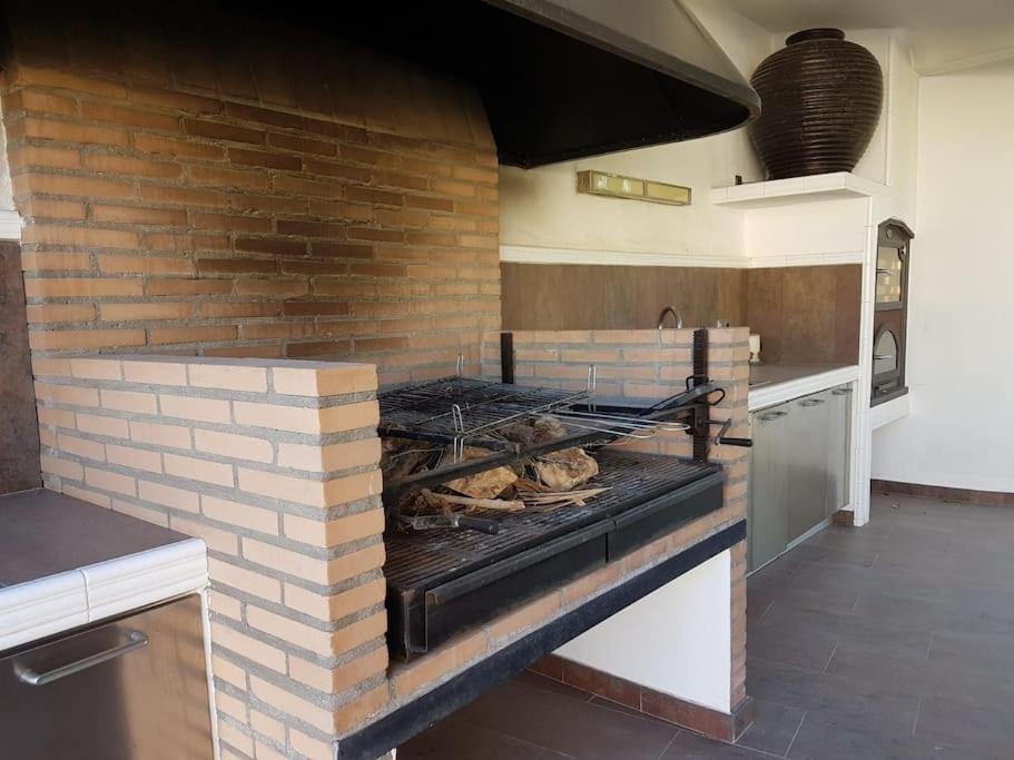 Chalet & Piscina-Jardin-Barbacoa Murcia Bagian luar foto