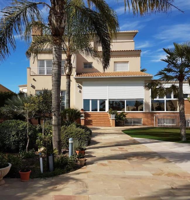 Chalet & Piscina-Jardin-Barbacoa Murcia Bagian luar foto