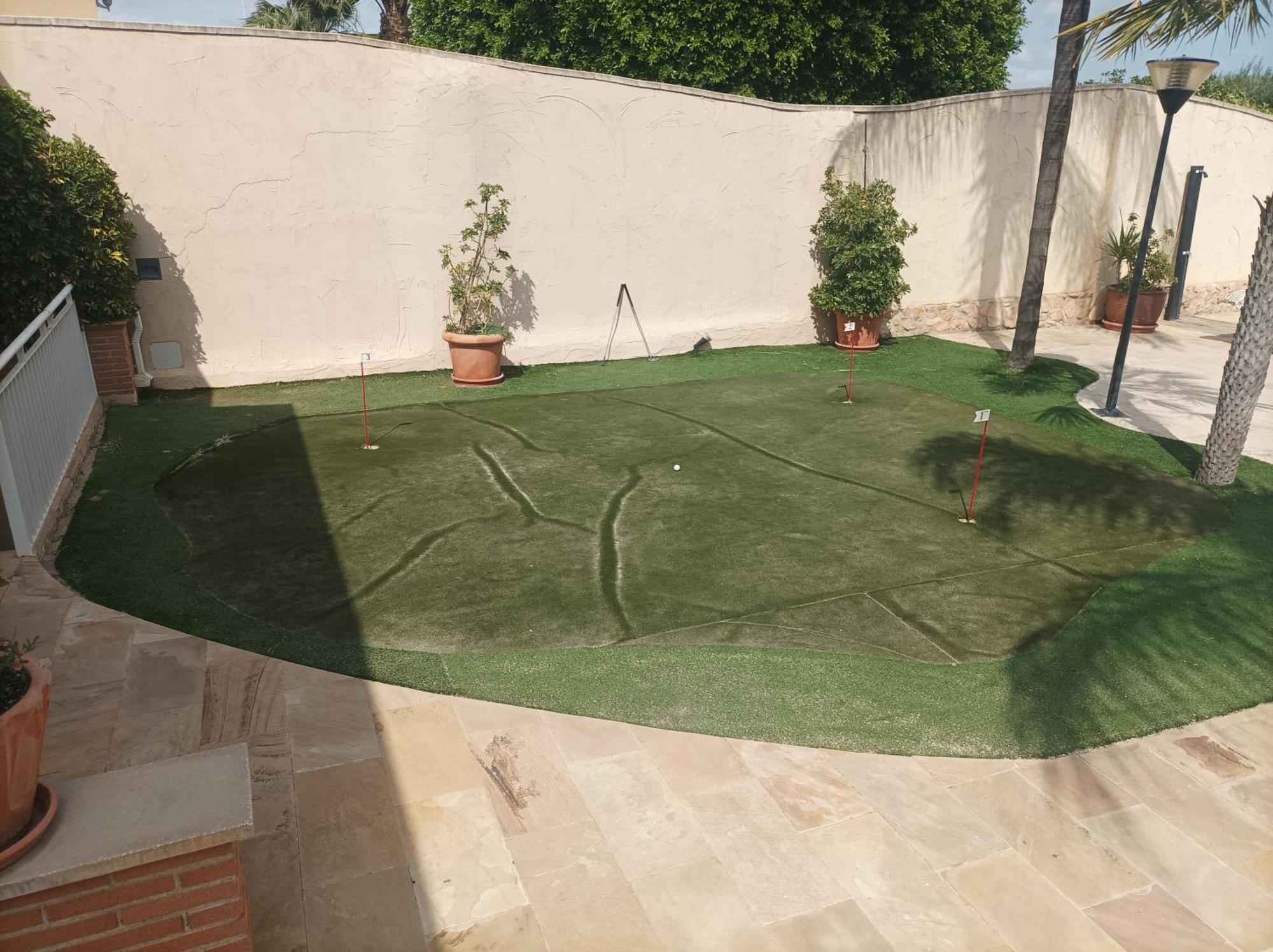 Chalet & Piscina-Jardin-Barbacoa Murcia Bagian luar foto